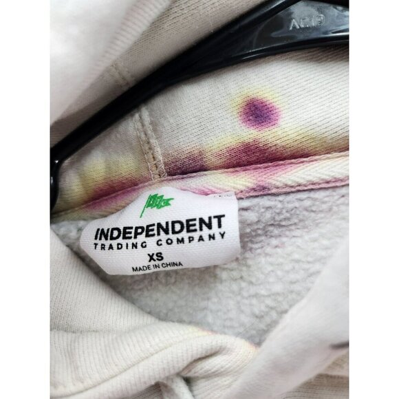 Tie-Dye Graphic Hoodie By Independent Trading Co. XS - Picture 3 of 3